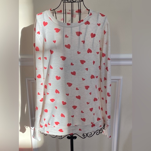 Native People Hearts Long Sleeve Top - Picture 5 of 6